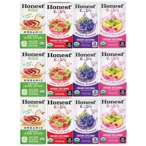 Honest Kids Juice Boxes, Pack of 20