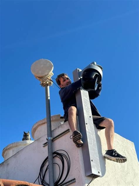 San Diego Web Cam at Seaport Village installed after donation