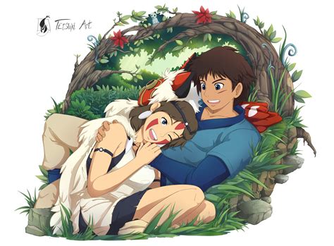 ArtStation - Princess Mononoke Fanart