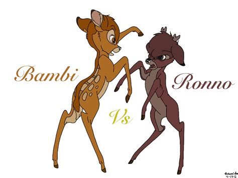 Bambi Vs Ronno by Spartandragon12 on DeviantArt