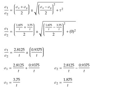 Thin Cylinder's: von-Mises Yield Criteria & Tresca