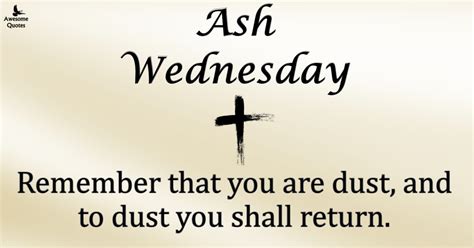 Awesomequotes4u.com: Ash Wednesday Blessings