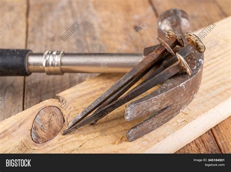 Old Rusty Nails On Image & Photo (Free Trial) | Bigstock