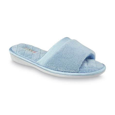 Pink K Women's Charlette Blue Open-Toe Slipper