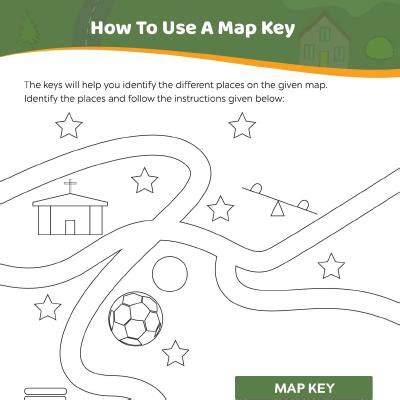 Map Worksheets: How To Use A Map Key