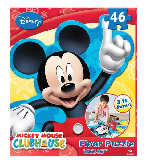 Disney 46 Piece Floor Puzzle - Mickey Mouse ClubHouse - Toys & Games ...