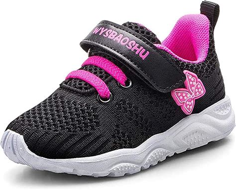 weilonghyw Girls Walking Sports Sneakers Toddler Running Shoes ...