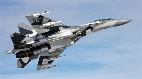 Gambar Pesawat Tempur Sukhoi Su-35BM Rusia | Koleksi Gambar Pesawat Tempur