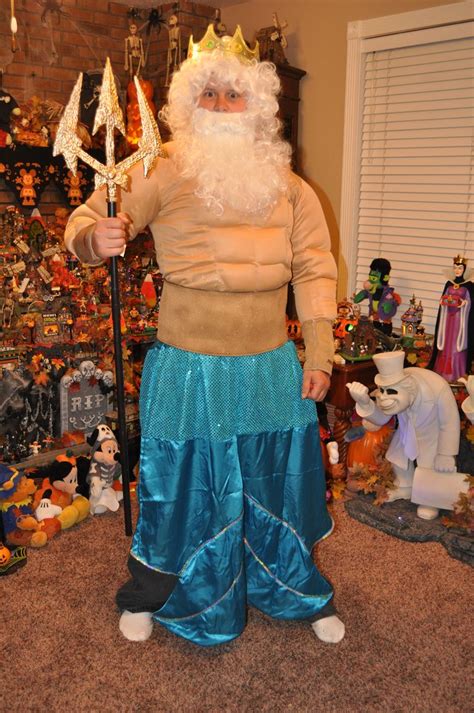 Halloween Costume - Disney Little Mermaid - King Triton Costume ...