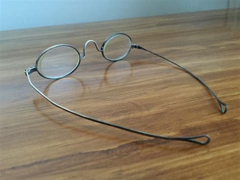 Wire-rimmed Eyeglasses Antique Turn-of-the-century Glasses | Etsy