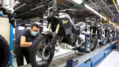 Take A Look Inside A Yamaha Motorcycle Factory In France