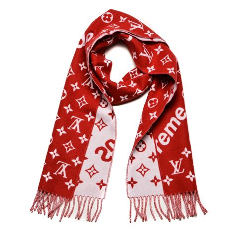 Lv Supreme Scarf Brown | semashow.com