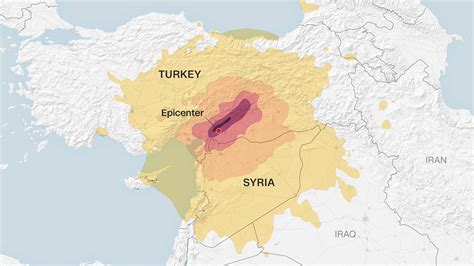 Dawn Aguilar Berita: Turkey Earthquake 2023 Epicenter Map