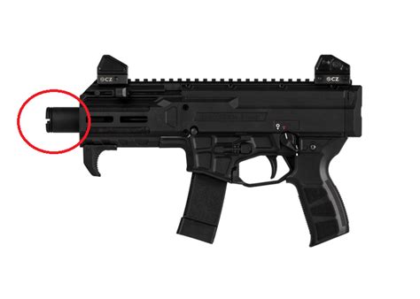 CZ Scorpion 3+ Carbine Faux Suppressor removal - AR15.COM