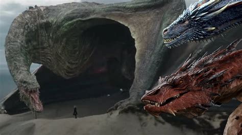 Vhagar's Size compared to Smaug and Drogon - YouTube