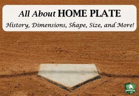 Home Plate Dimensions, Shape, Size and More [Detailed Guide ...