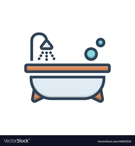 Bathtub Royalty Free Vector Image - VectorStock