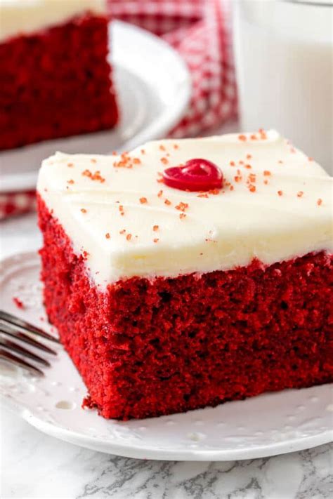 Easy Red Velvet Cake - Just so Tasty