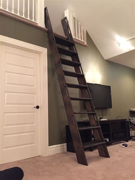 Loft Ladder | Tiny house stairs, Loft ladder, Cabin loft