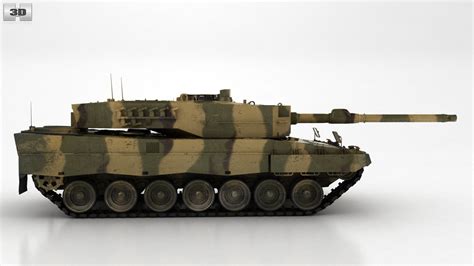 360 view of Leopard 2A4 3D model - Hum3D store