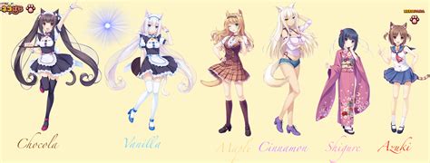 Nekopara Characters by Freshman91 on DeviantArt