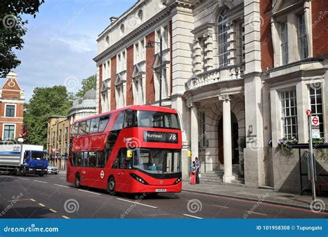 London double decker editorial stock photo. Image of capital - 101958308