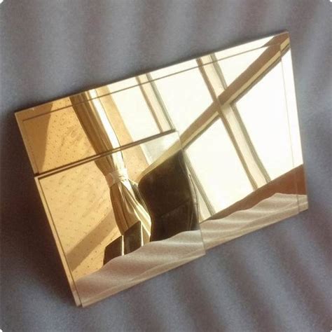 China Special Price for Acrylic Laminate Sheet - gold mirror acrylic ...