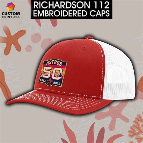 Richardson 112 Trucker Cap Custom Embroidery Custom Hat Custom ...