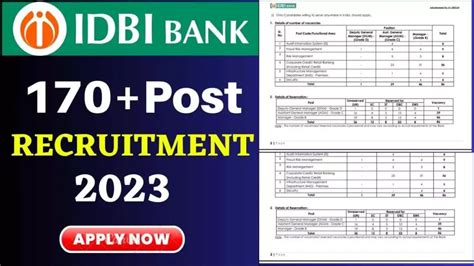 IDBI Recruitment 2023 Notification Out for 86 Post, Apply Online