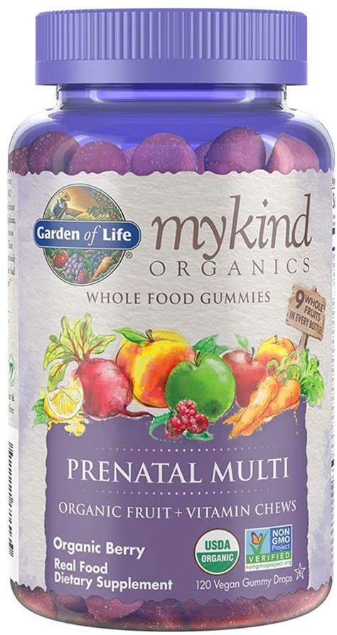 Amazon.com: Garden of Life - mykind Organics Prenatal Gummy Vitamins ...