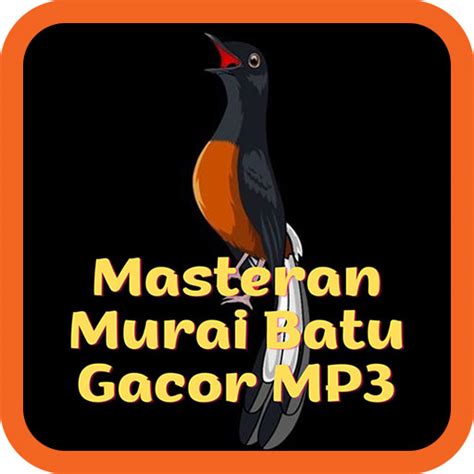 Masteran Murai Batu Gacor MP3 - Apps on Google Play