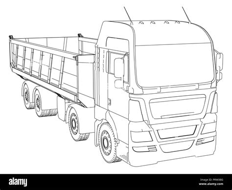 Truck Drawing - Bilscreen