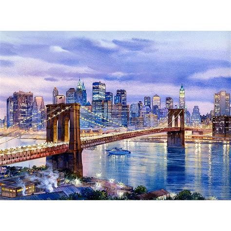 Pin on New York Watercolor Paintings