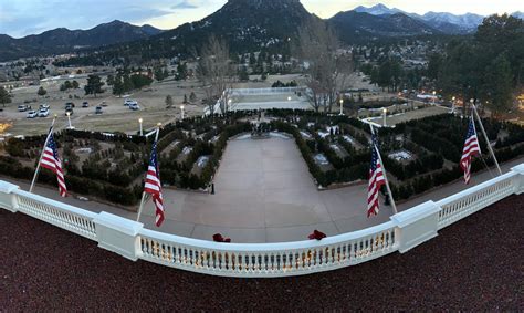 Panoramic image of the hedge maze at the Stanley Hotel today. : r ...