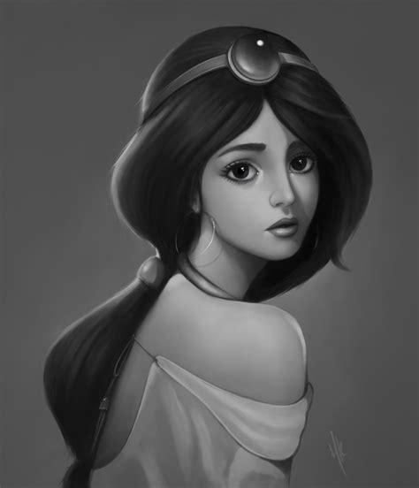 Jasmine from Aladdin - Fanart, Haseeb Khan on ArtStation at https://www ...