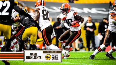 Game Highlights: Browns vs. Steelers