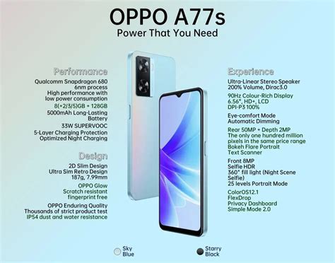 OPPO A77s full specifications leaked once again, design revealed ...