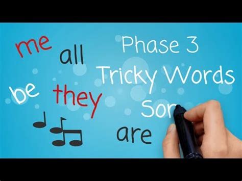 Teach child how to read: Phonics Tricky Words