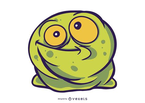 Booger Cartoon Illustration Design Vector Download