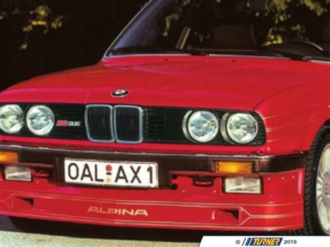 4100145 - Alpina Front Spoiler - Early E30 | Turner Motorsport