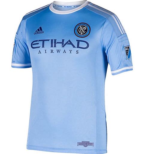 New NYCFC 2015 Jersey- New York City FC MLS Home Kit 2015 Adidas ...