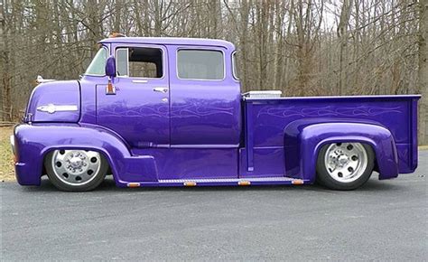 1956 Ford COE custom conversion to extended cab and pickup truck 56 ...