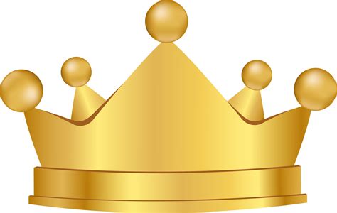 Golden Crown Illustration 13869601 PNG