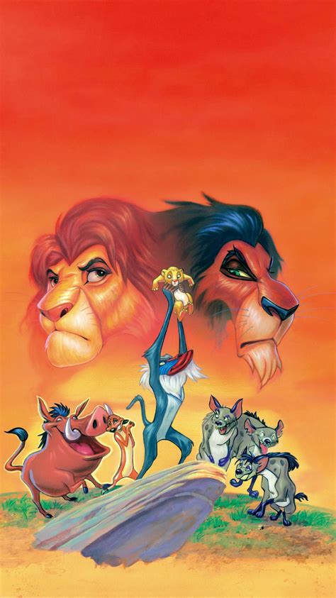 The Lion King (1994) Phone Wallpaper | Moviemania | Lion king poster ...