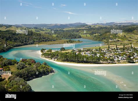 Inlet, Cooks Beach, Coromandel Peninsula, North Island, New Zealand ...