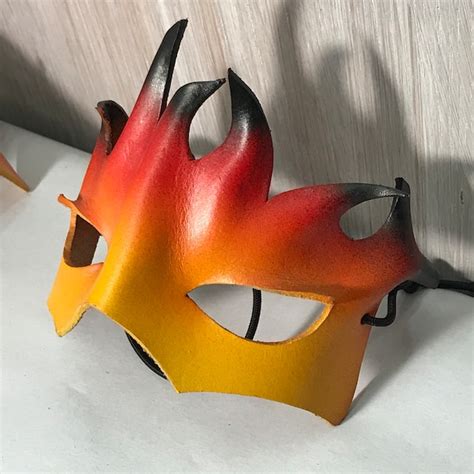 Fire Mask - Etsy