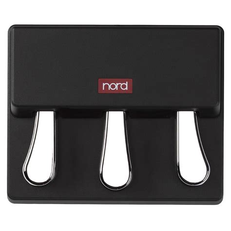 Nord Triple Pedal 2 - Continuous Sensor Piano Pedal for Stage 4 Series