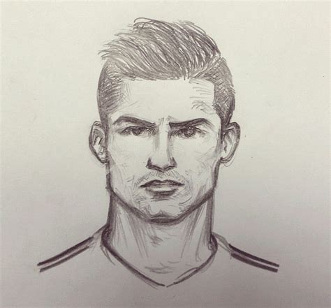 How To Draw Cristiano Ronaldo Step By Step at Drawing Tutorials