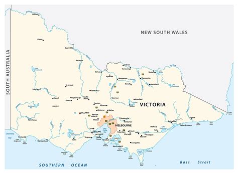 Printable Map Of Victoria