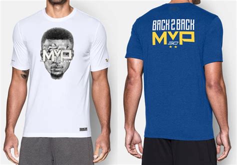 Stephen Curry MVP Shirts by Under Armour | SportFits.com